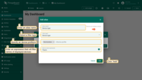 In the "Add alias" dialog, enter the alias name, and select the "Device type" filter type. Then specify the device profile(s) and optionally enter an expression to filter the names of the displayed devices;