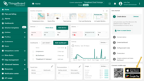 Clicking the "App Store" or "Google Play" button in the "Connect mobile app" widget, you will be redirected to the ThingsBoard app page in the respective app store for further downloading to your device.