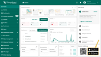 Clicking the "App Store" or "Google Play" button in the "Connect mobile app" widget, you will be redirected to the ThingsBoard app page in the respective app store for further downloading to your device.