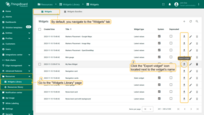 Click the export button on the particular widget card. The widget configuration file will be saved in JSON format on your computer.