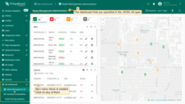 New menu items are created. Click on the "My Dashboards" section -> "Waste Management Administration" page. The dashboard specified in JSON will open;