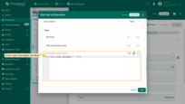 In the "Tick Format Function" window, specify the function that will format the value to be displayed as Y axis tick.