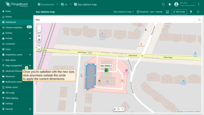 Once you're satisfied with the new size, click anywhere outside the polygon to apply the current dimensions.